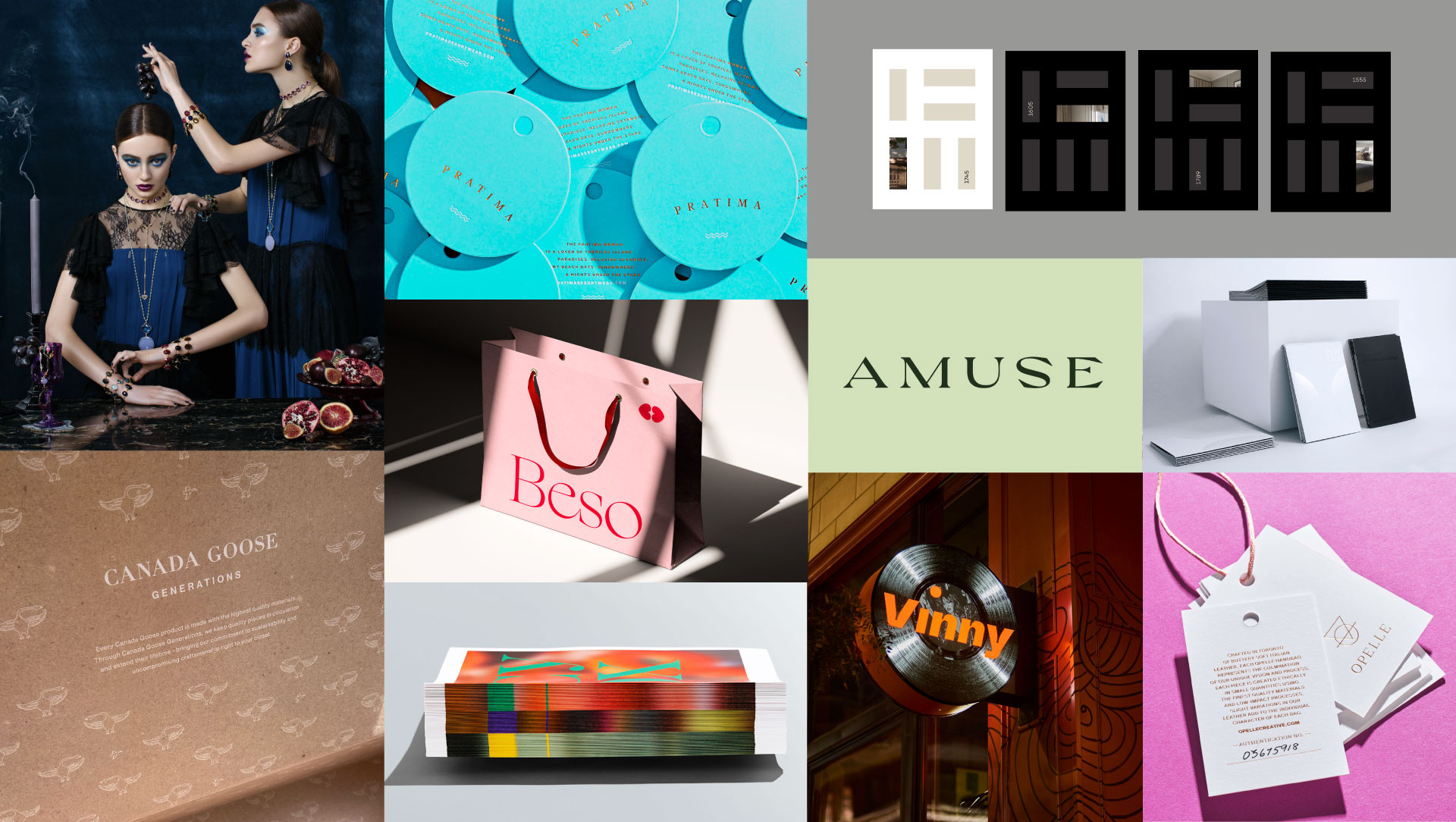 Portfolio branding graphic design logo