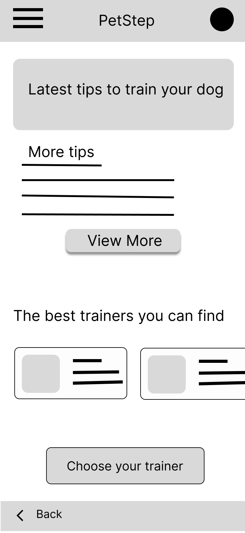 Dog Walking App