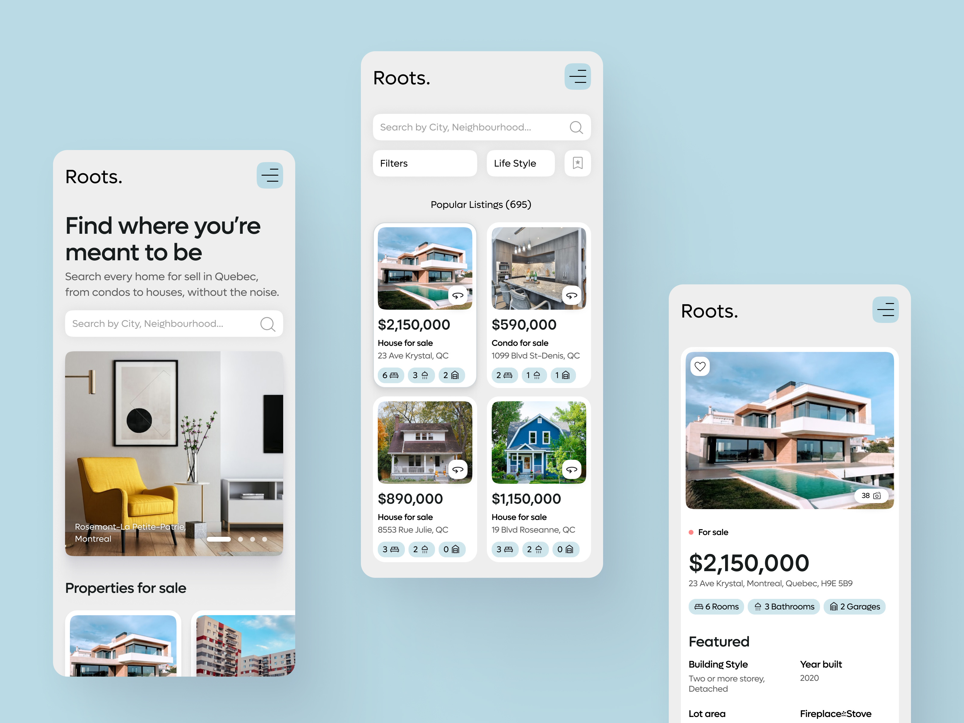 Real estate mobile