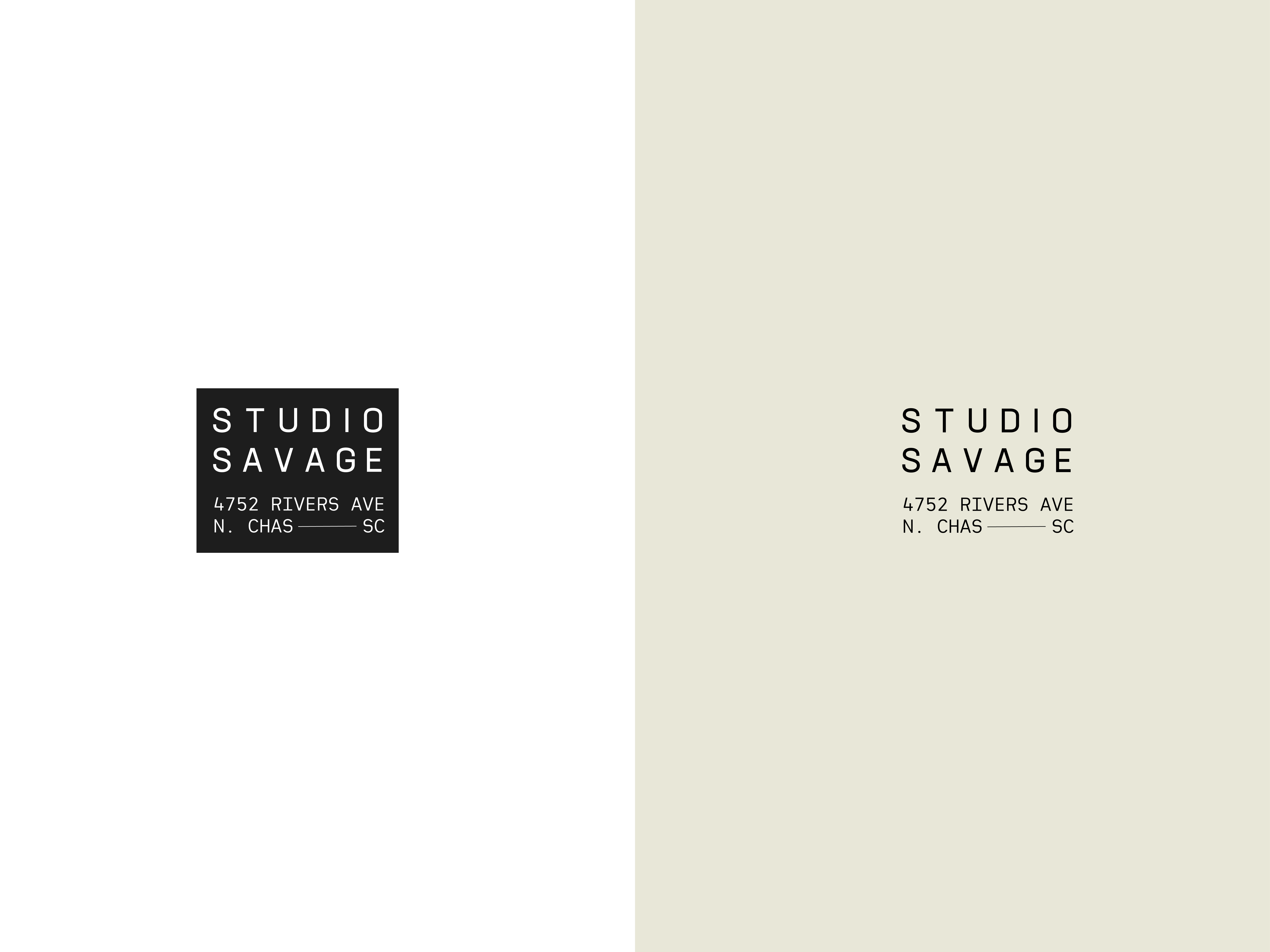 Studio Savage Lockup