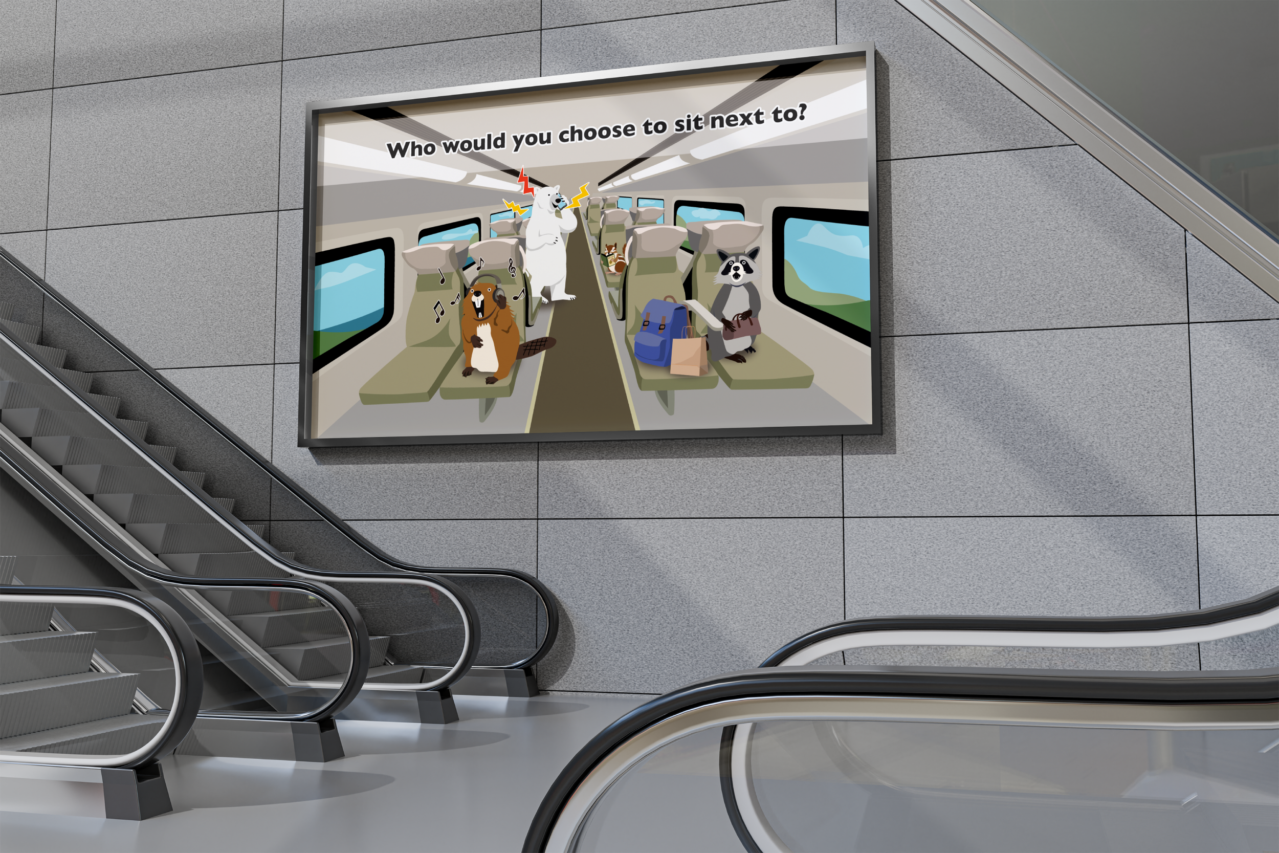Canadian Wildlife: Transit Etiquette