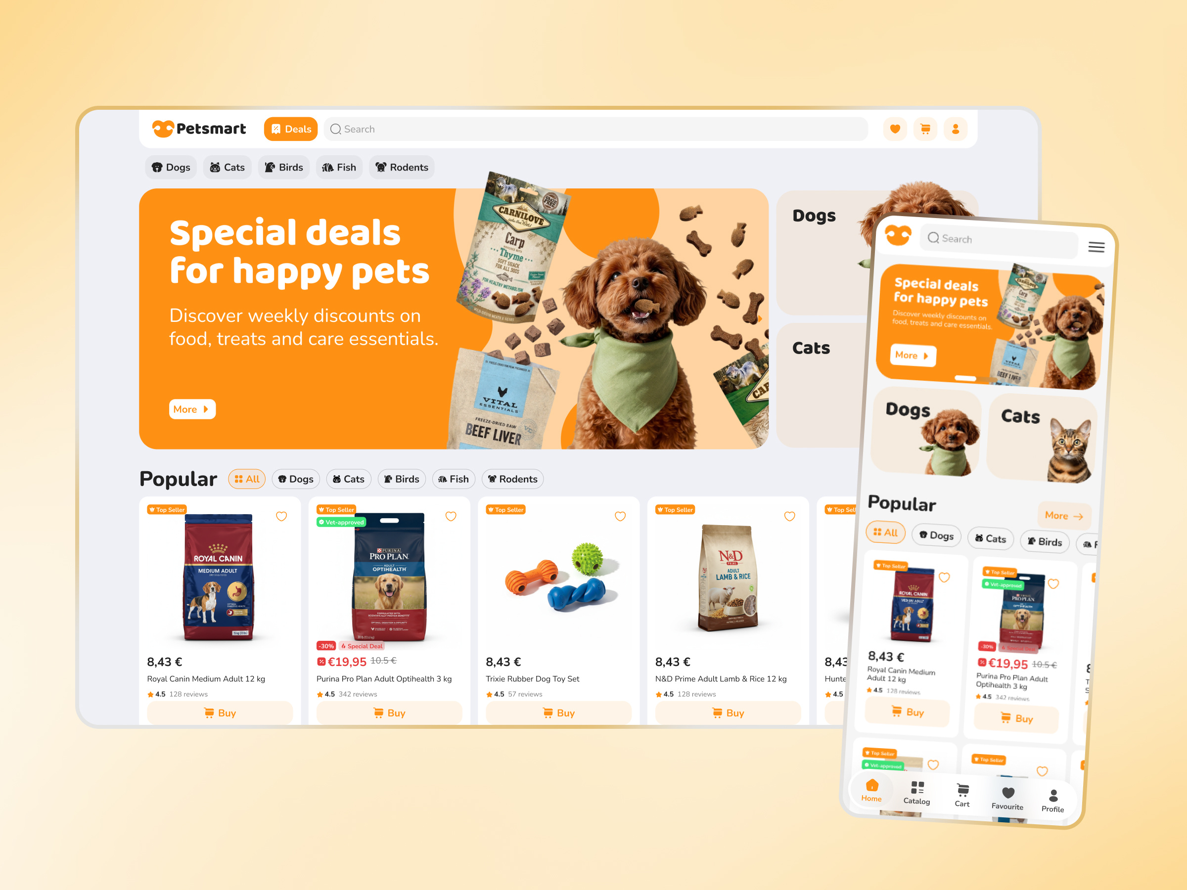 Petsmart | E-commerce | Online Store