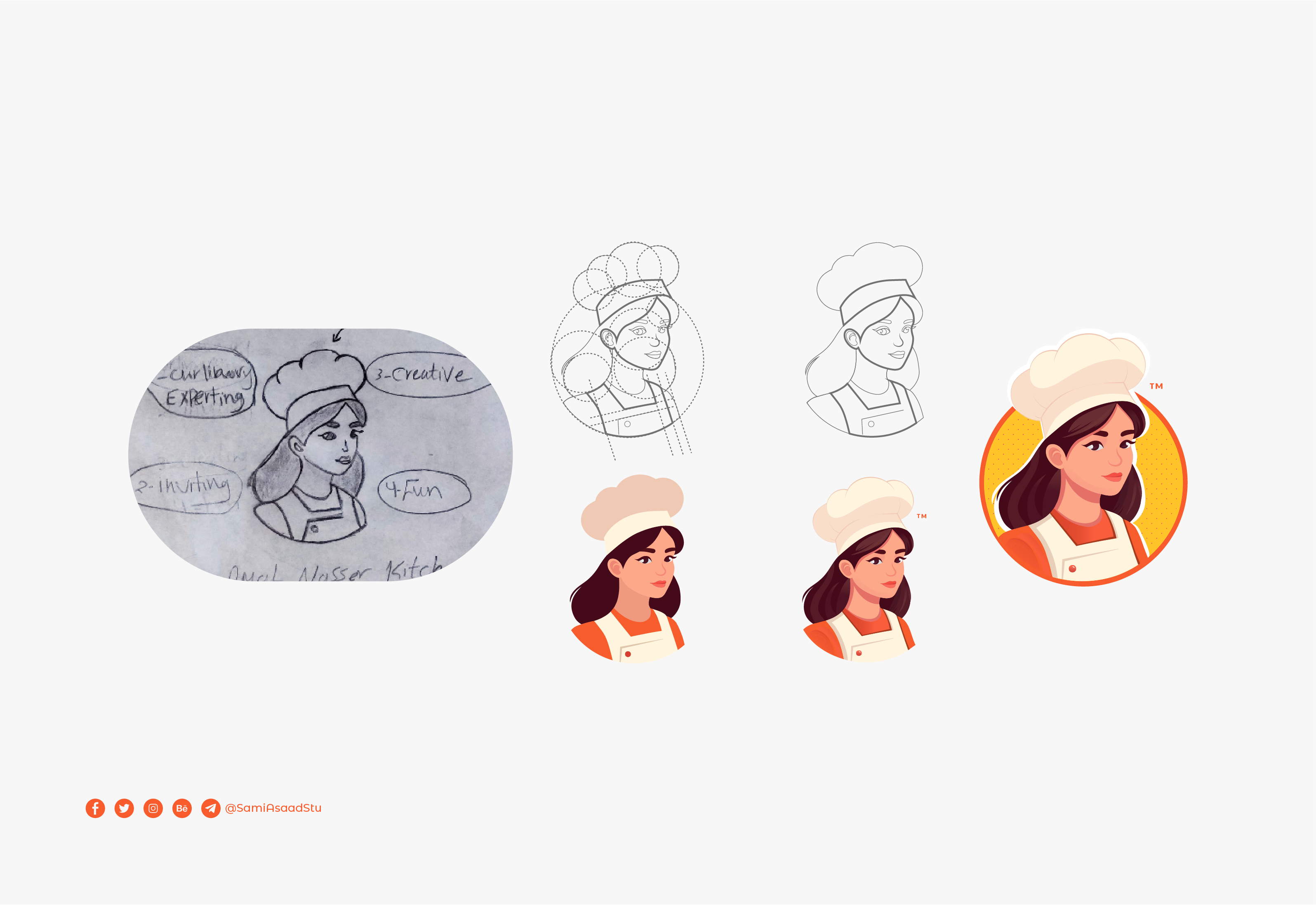 Amal Nasser Kitchen —  Logo Design