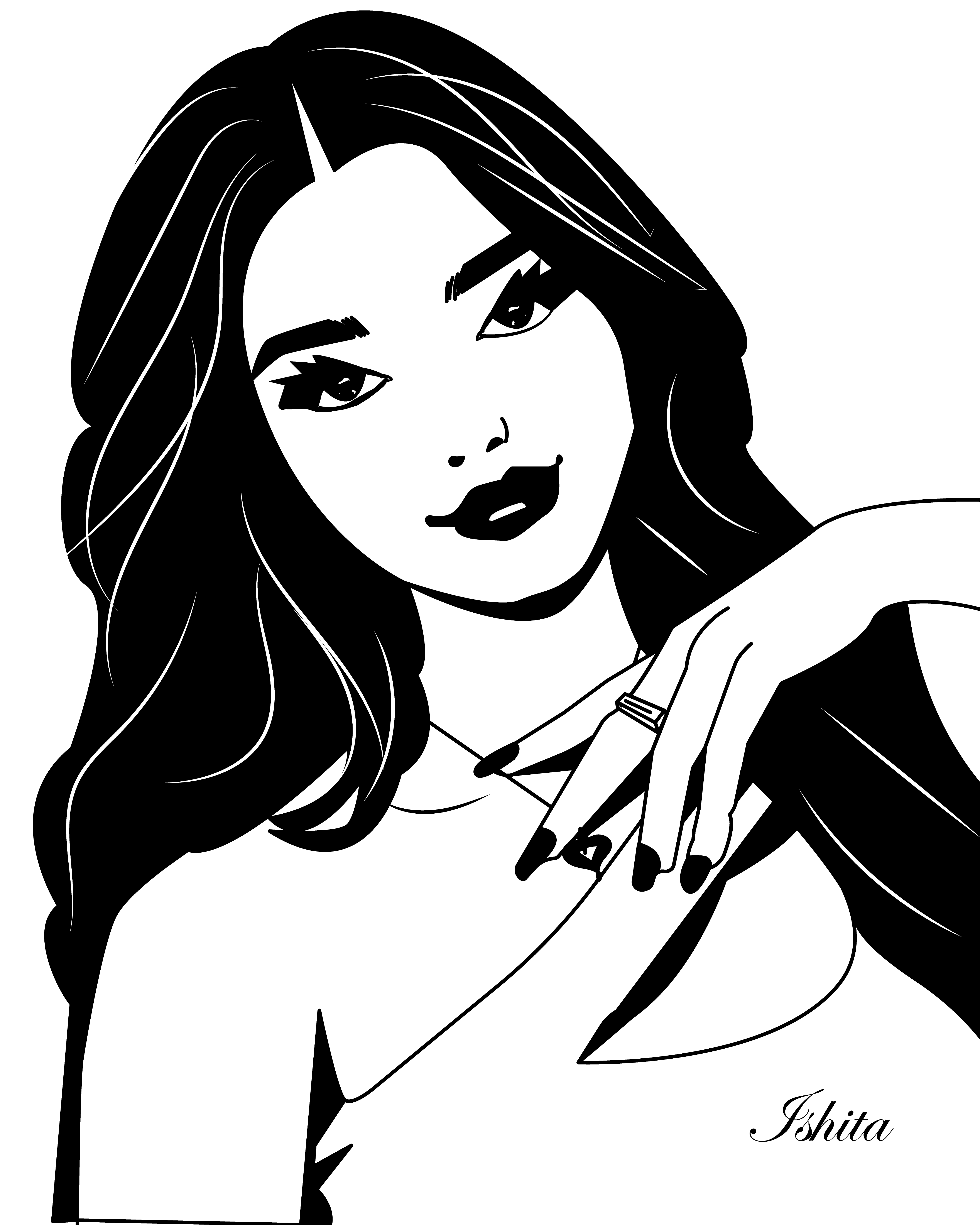 Style is her name design graphic design illustration line art vector