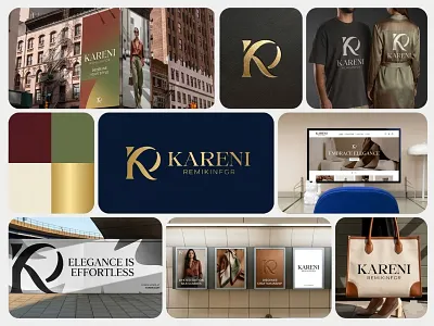 Luxury Fashion Logo Brand Identity Design brand identity clean design clothing brand logo elegant logo fashion brand logo fashion logo geometric logo jewelry brand logo kr icon logo kr logo design kr monogram logo lettermark logo luxury aesthetic luxury fashion branding luxury logo minimal design minimalist logo modern luxury monogram logo premium branding