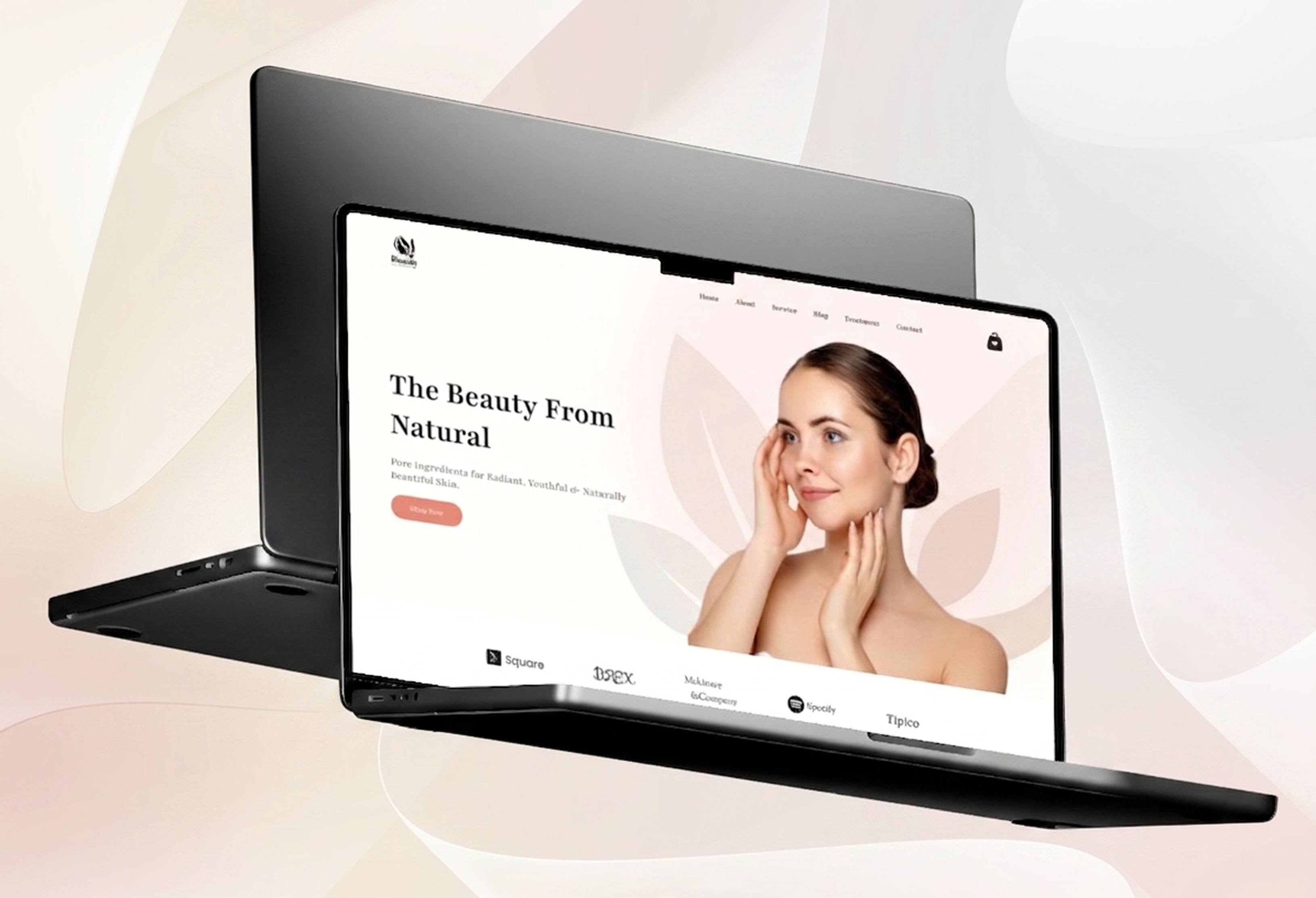 Skincare Landing Page Design