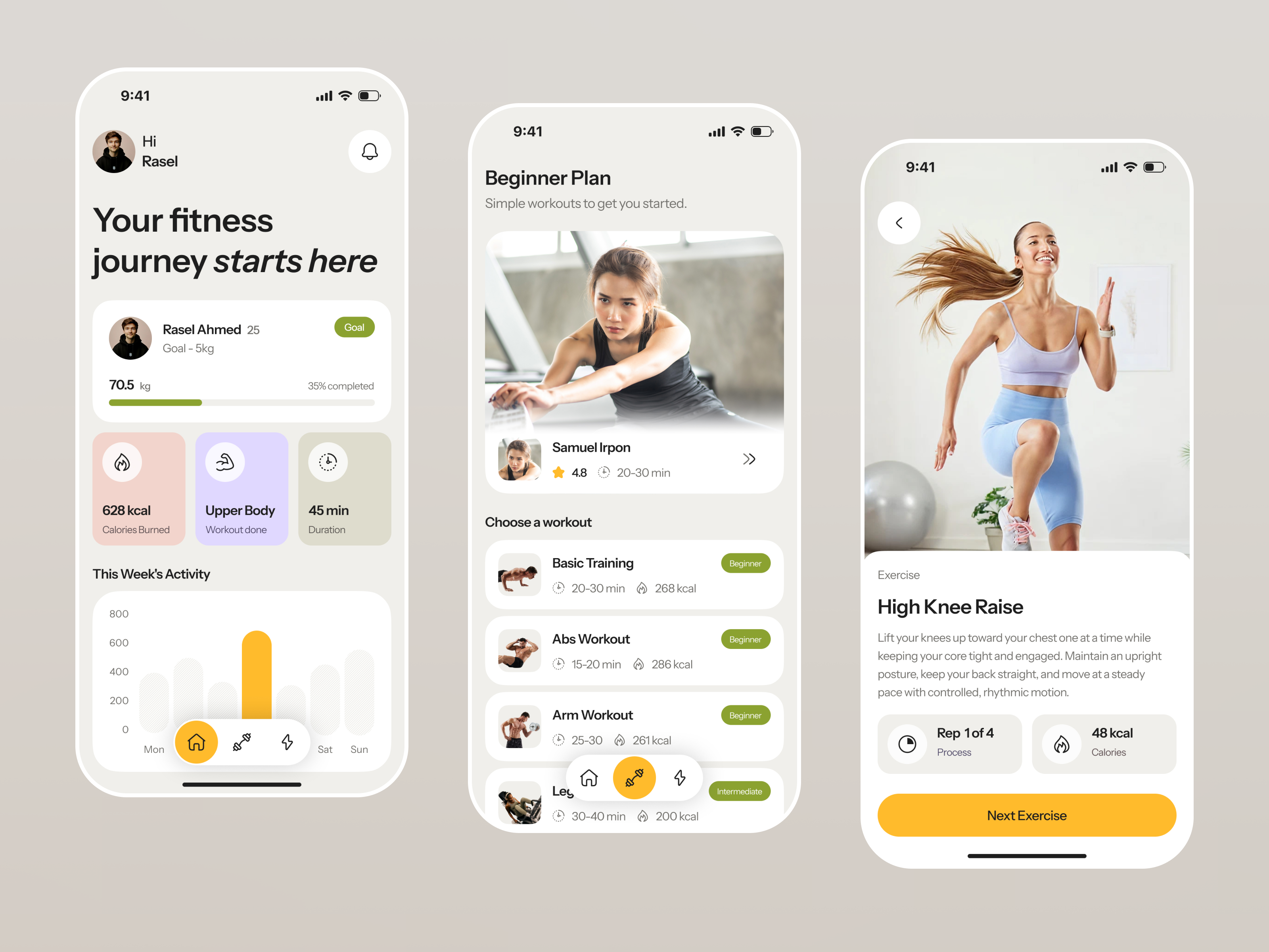 Example of Mobile App Design And Development