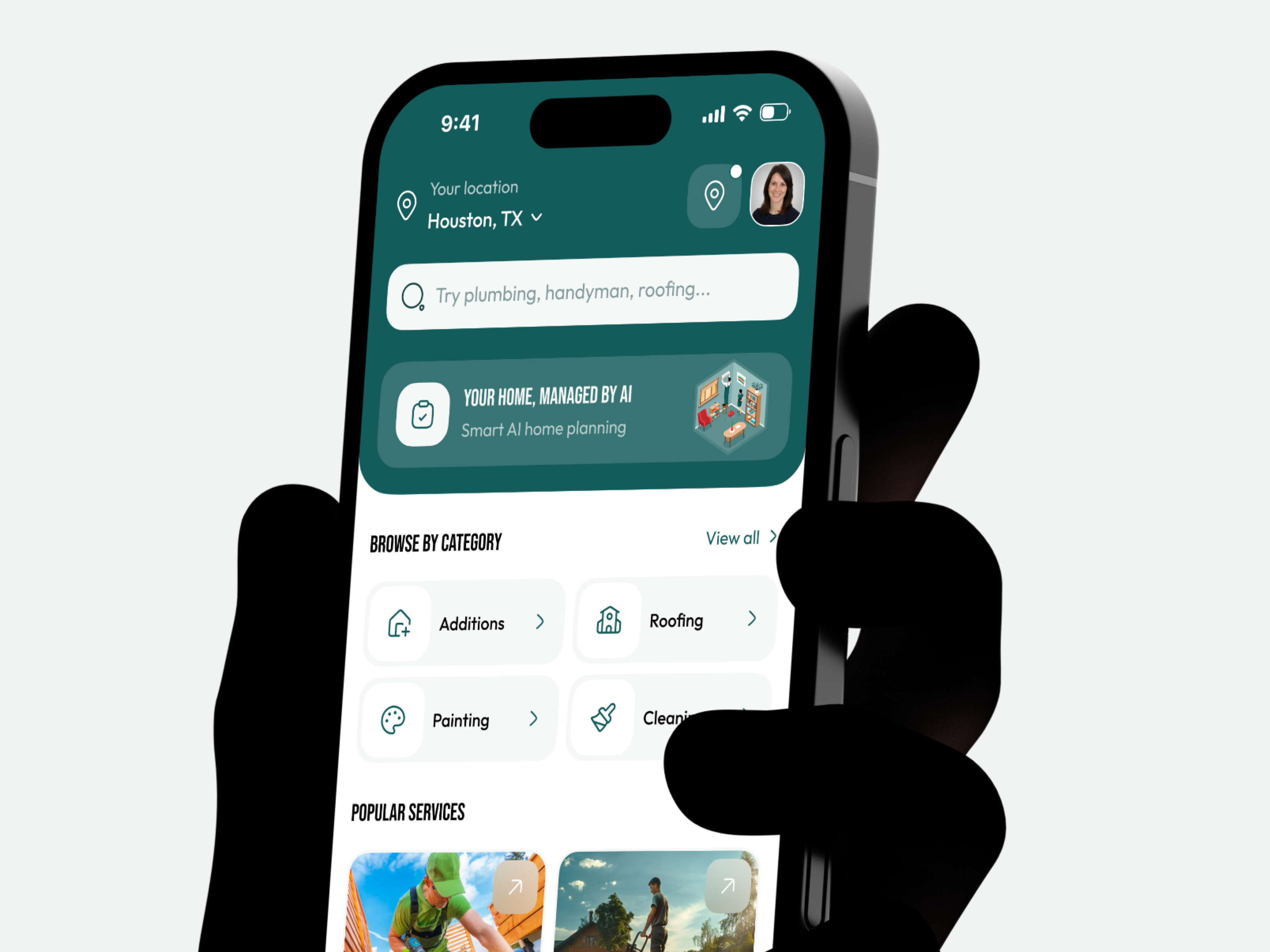 Home Services Booking App UI Design Cost Guide UX app design handyman app home services app ios app marketplace app minimal app mobile app mobile app design on demand app service booking app ui design ux design