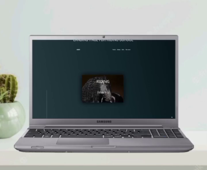 Example of Landing page
