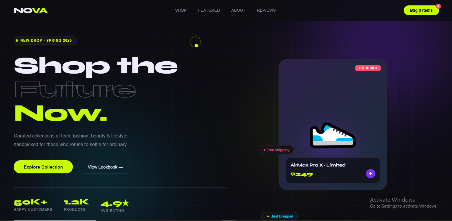 Example of Web Design