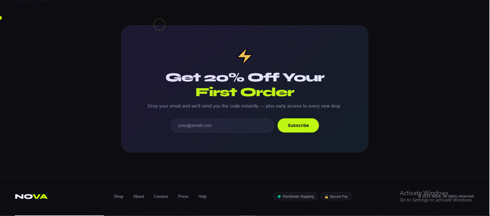 Example of Web Design