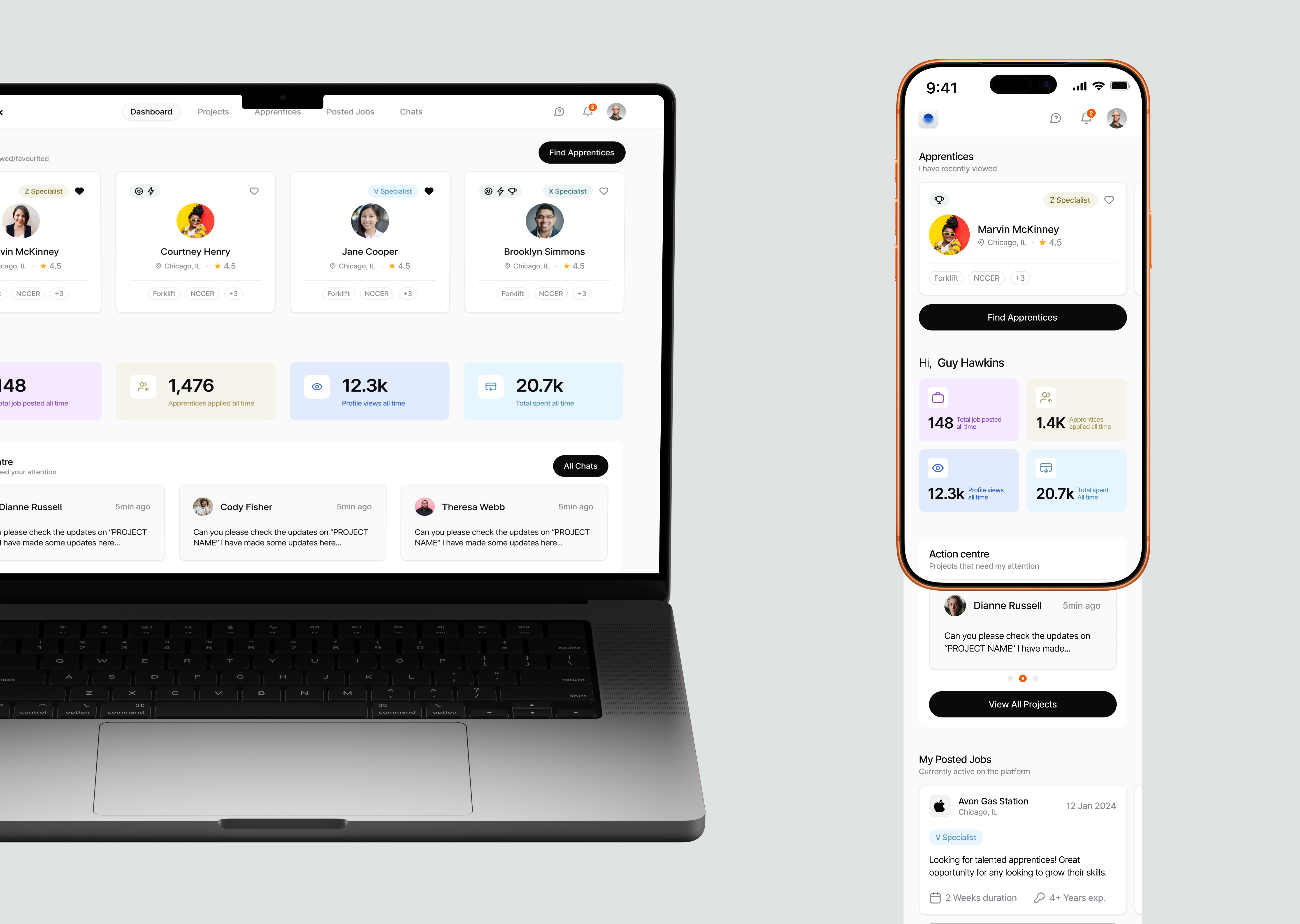 Example of Saa S UI/UX For Scalable Digital Products