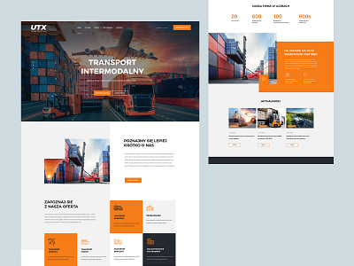 UTX Transport design graphic design ui user interface ux web design