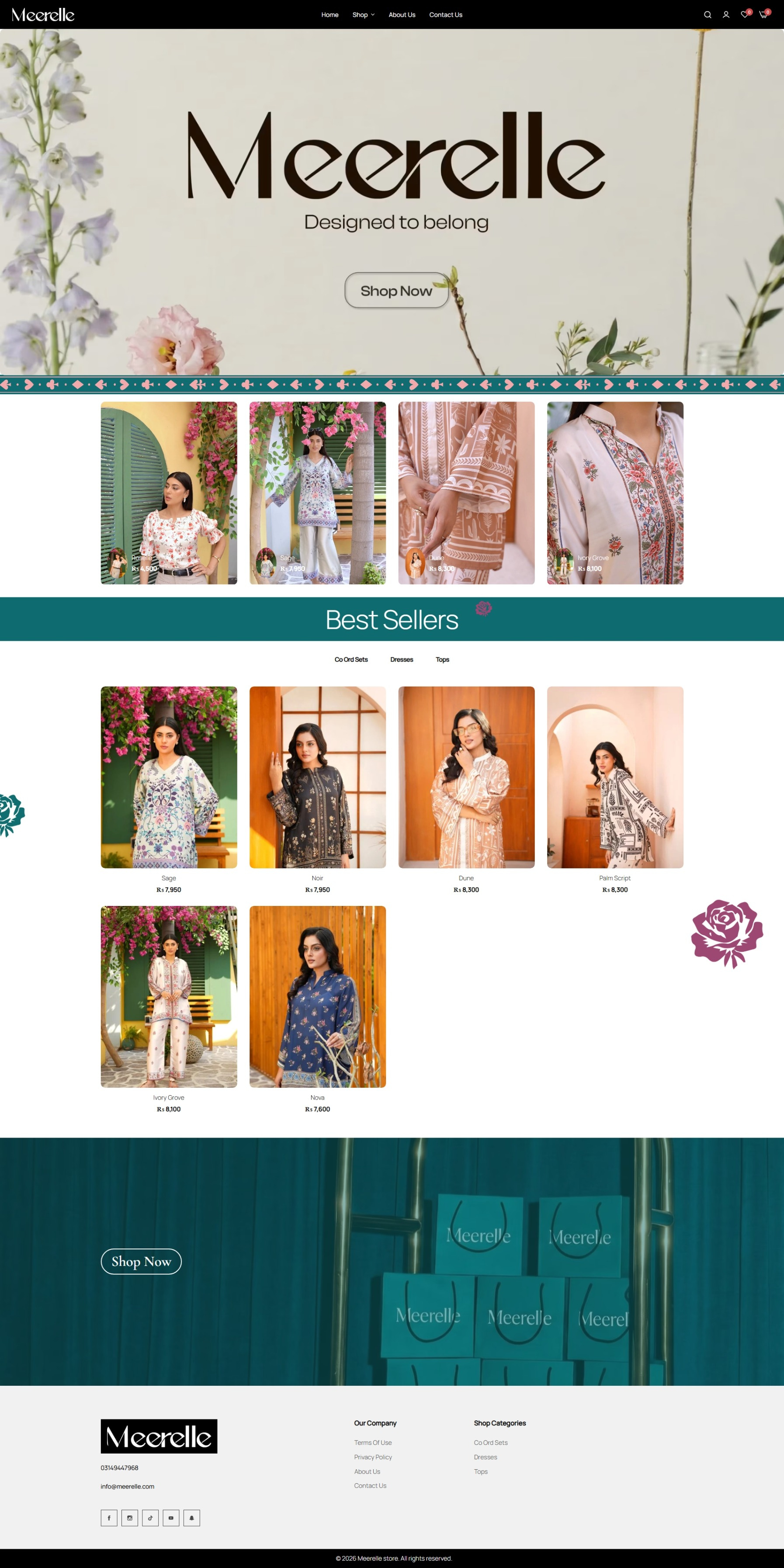 Meerelle ecommerce webdevelopment woocommerce