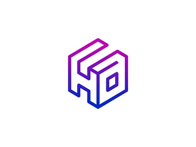 Isometric HA Letter Logo | Modern 3D Monogram Brand Identity 3d cube ha logo 3d logo ah logo brand identity brand logo branding cube logo futuristic logo geometric logo ha logo ha monogram isometric logo letter ha logo minimalist logo modern logo monogram logo professional logo startup logo tech logo typography logo
