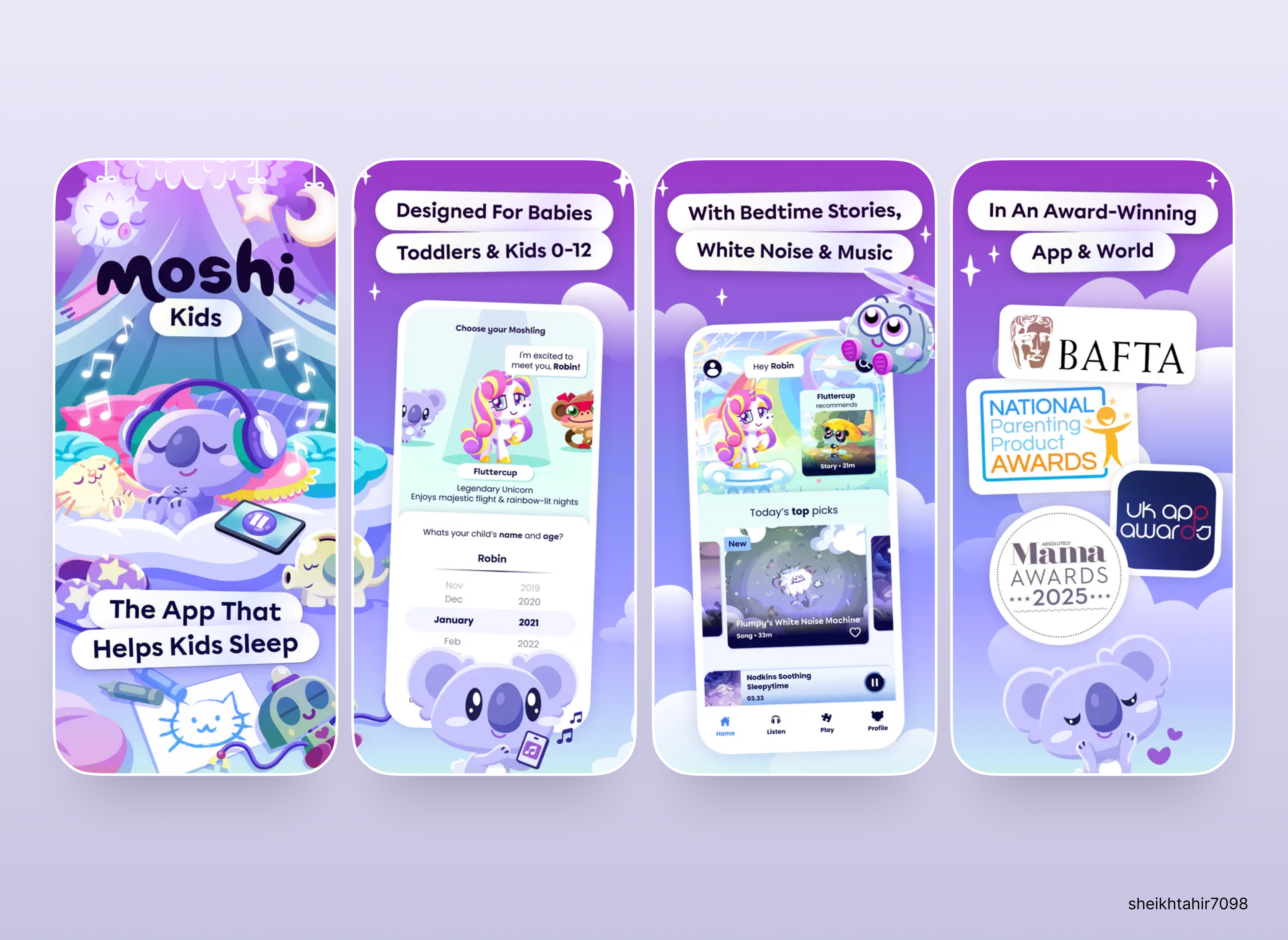 Example of App Store Screenshot Design
