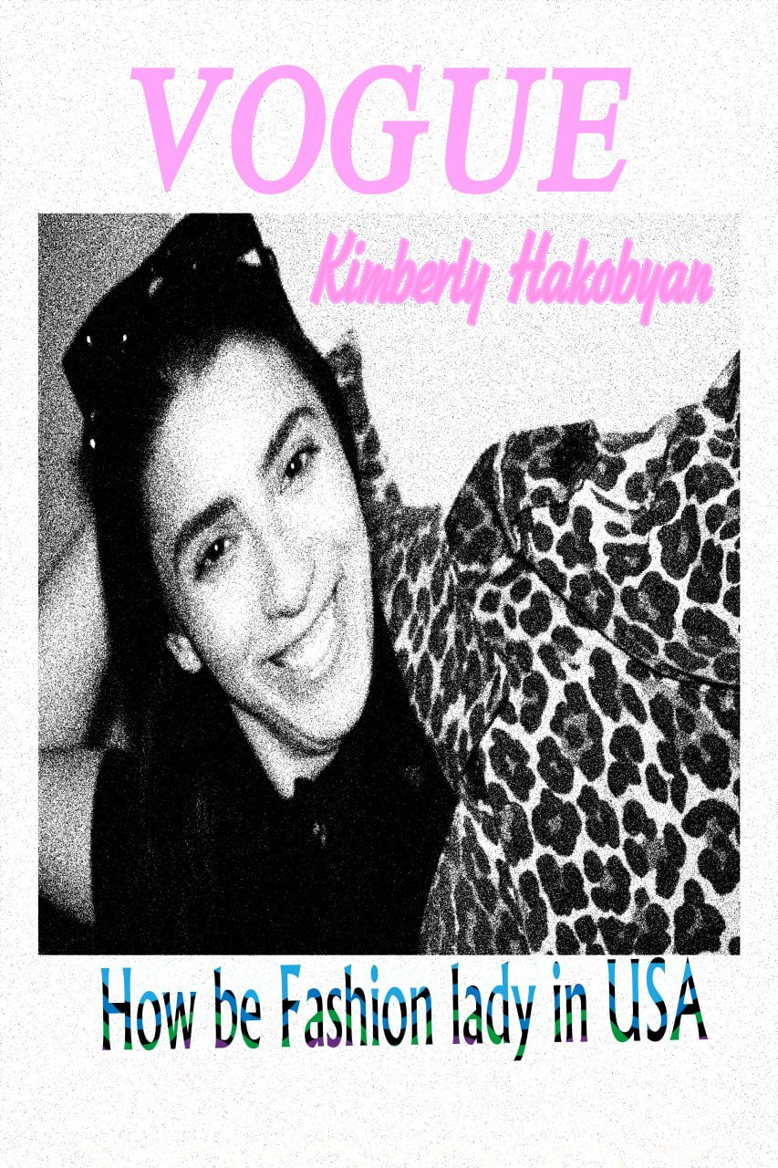 Kimberly Hakobyan VOGUE album art artwork blackandwhite california canada collection design fashion gallery model newyork poster risograph toronto trend trending trends trendsing usa