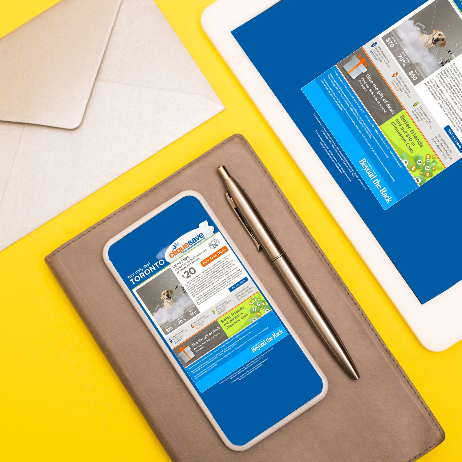 CliqueSave Marketing Assets