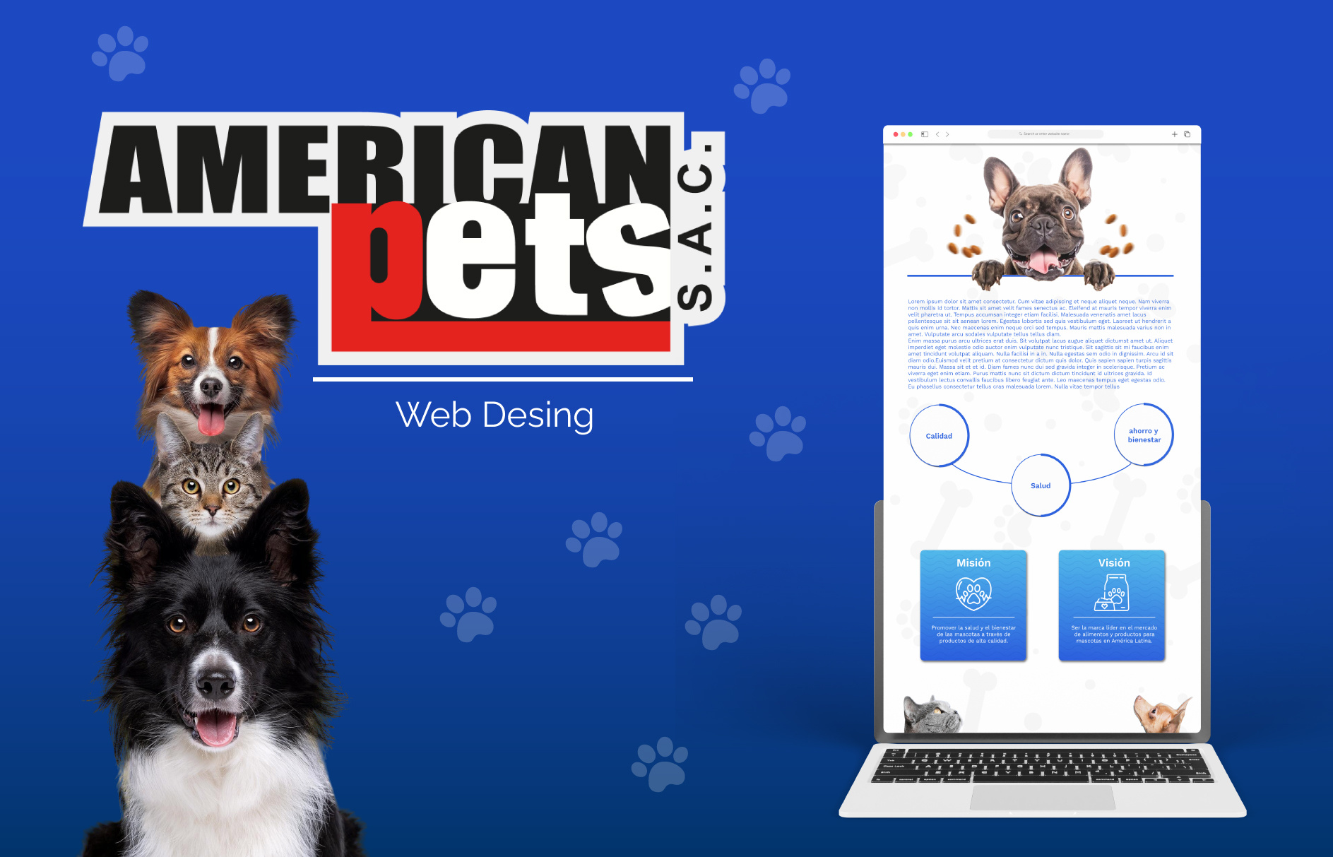 American Pets - UI desing