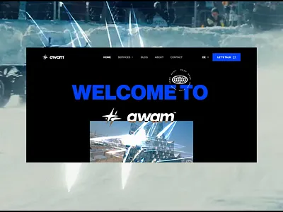 awam™ - Creative Agency Marketing agency animation branding development features work marketing responsive ui design ux video website