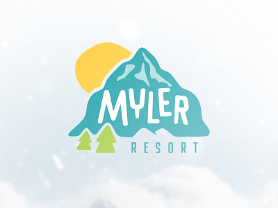 Myler Ski Resort Branding branding logo motion graphics