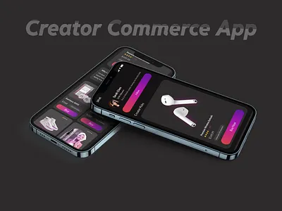 Creator Commerce Mobile App UI app app para sa pamimili ng luho commerce app creator mobile app creator commerce mobile app e commerce app ecommerce ecommerceapp generator ios iphone luxury shopping mockup online shopping app store store ai ui تطبيق تسوق فاخر বিলাসবহুল কেনাকাটার অ্যাপ
