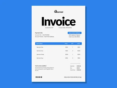 Invoice Daily UI #0046 3d animation app branding dailyui design graphic design illustration logo motion graphics ui ux vector