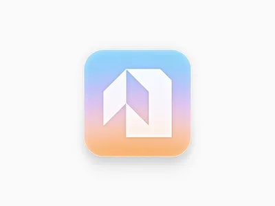 Colored Logo for AI Real Estate Platform ai logo ai property brand identity branding data driven design design digital reality graphic design housing tech logo logo design logo mark minimalist logo modern living modern logo property branding real estate logo smart housing trust design visual identity
