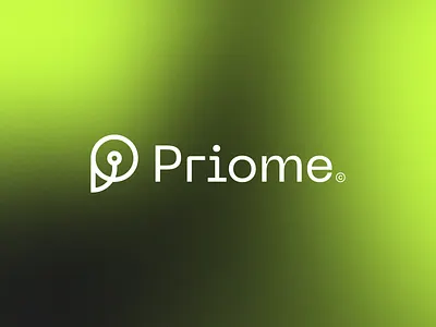 Priome - Branding & Logo Design brand guidelines brand identity brand system clean design creative logo digital branding futuristic design gradient design green branding logo design logo grid minimal logo modern branding priome branding priome logo startup branding tech branding typography design ui branding visual identity