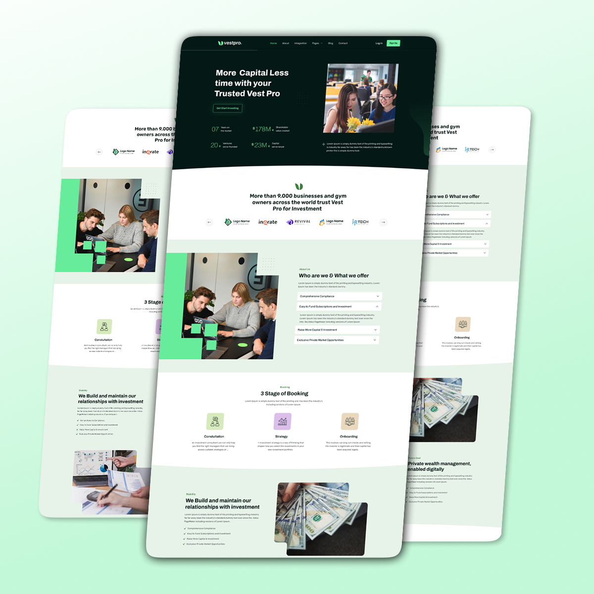 Example of High Conversion Landing Page Design