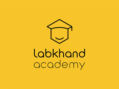 Labkhand Academy (online learning platform) logo design branding design graphic design icon iran logo logo design minimal minimal logo typography vector