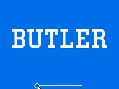 Butler Variable Typeface animation design sketch typography