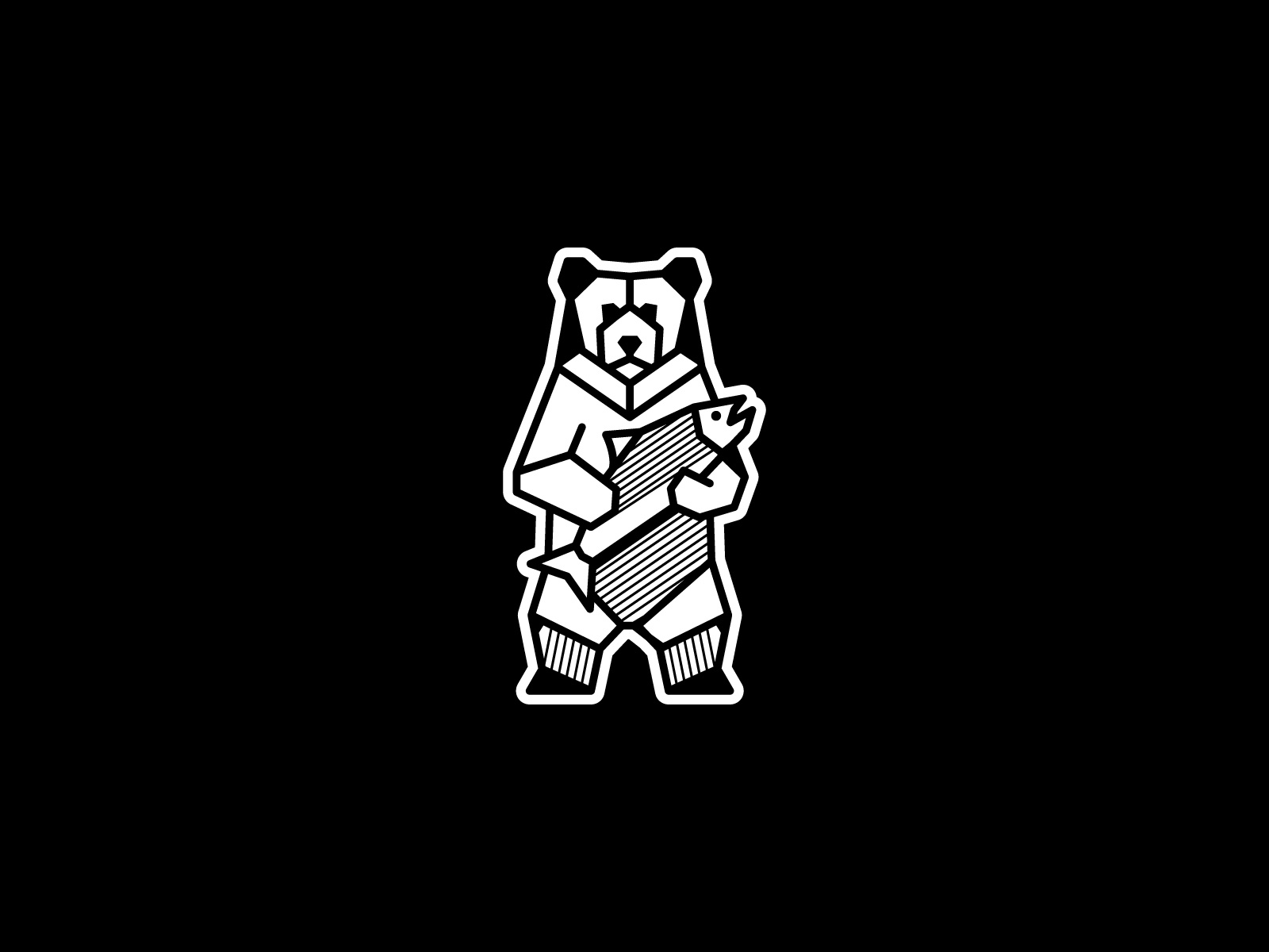 Bear Catching Fish Logo Design for Sell animal bear logo animation bear logo branding business logo catch bear logo design fish bear logo geometric bear logo geometric logo graphic design illustration logo motion graphics smart bear logo ui vector wild logo