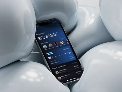 Mobile Banking App — Fintech UI/UX app design banking app dark ui dashboard finance app finance dashboard fintech ios app mobile app mobile ui modern ui neobank payment app product design ui uiux ux wallet app