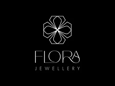 Logo design flat graphic design logo minimal typography vector