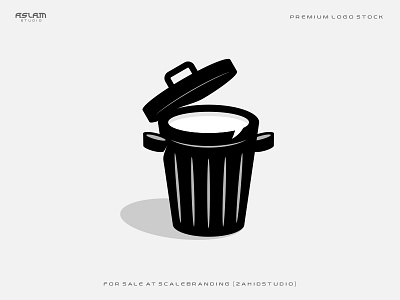 Talking Trash Logo 3d animation app art branding design flat illustration logo ui