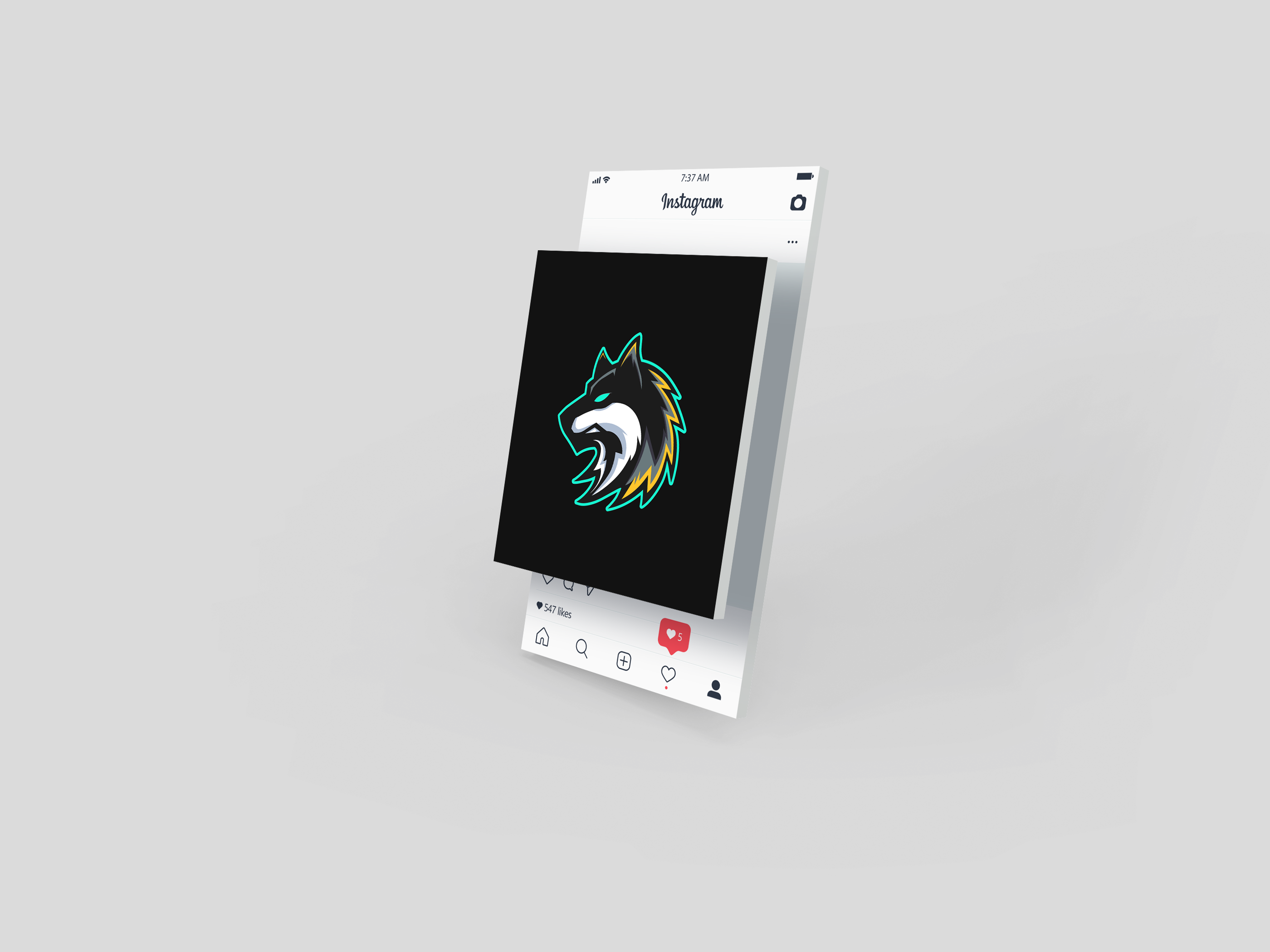 Redesign of the Wollvesland logo branding design graphic design illustration instagram iranian typography logo logo type persian persian typography ui