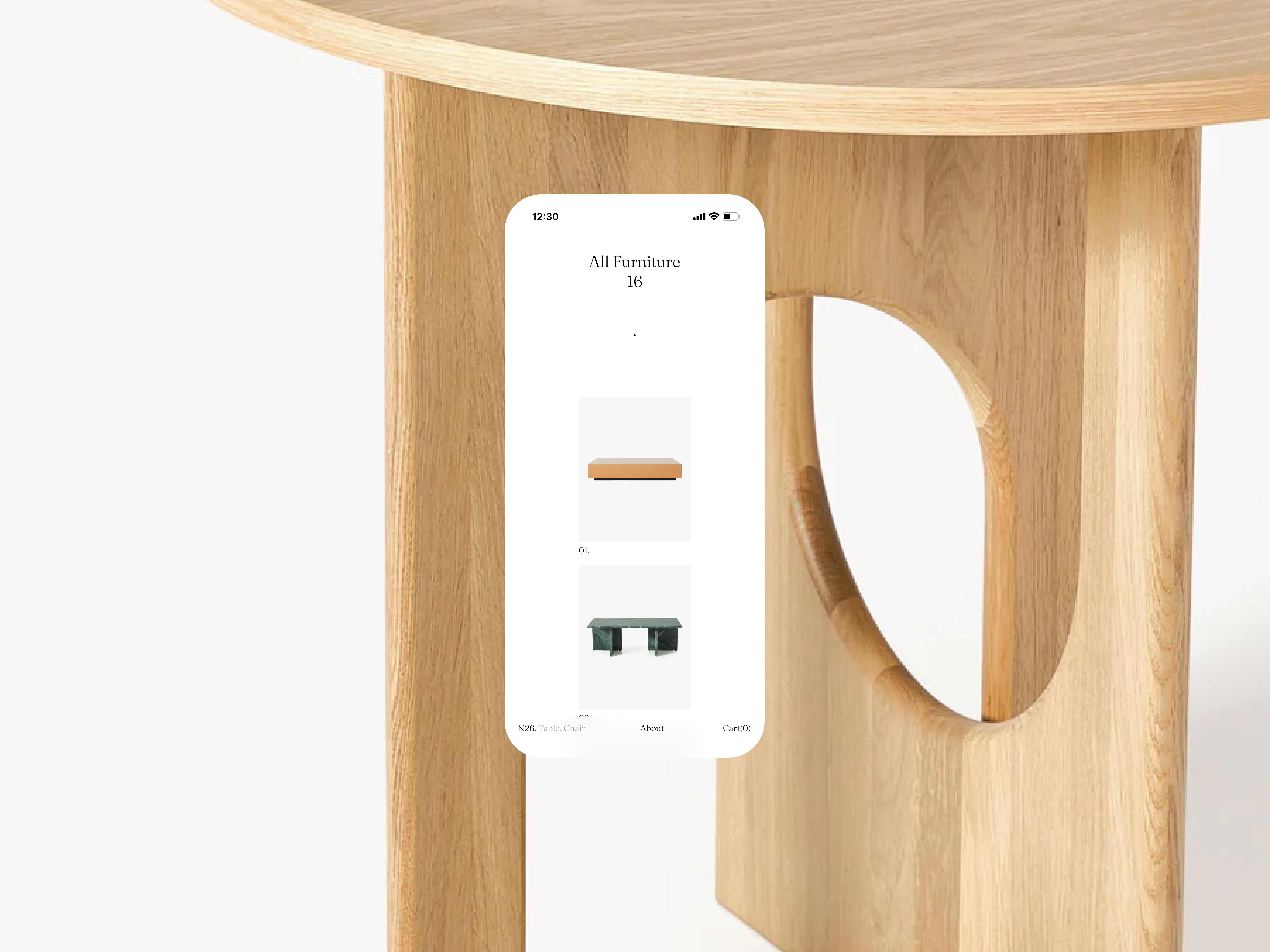 Élan - Mobile Version 2 clean design interface minimal mobile modern typography ui