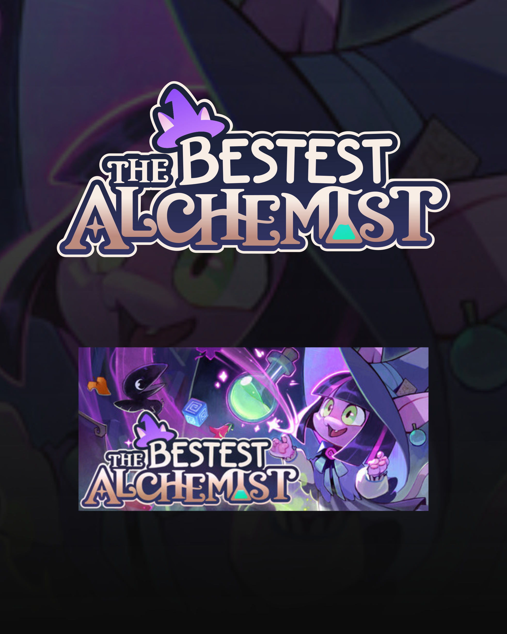 Logo Design for The Bestest Alchemist branding commission design freelance work game game development gaming graphic design graphic designer logo logo design logo design branding logo designer magic magical typography vector vector art