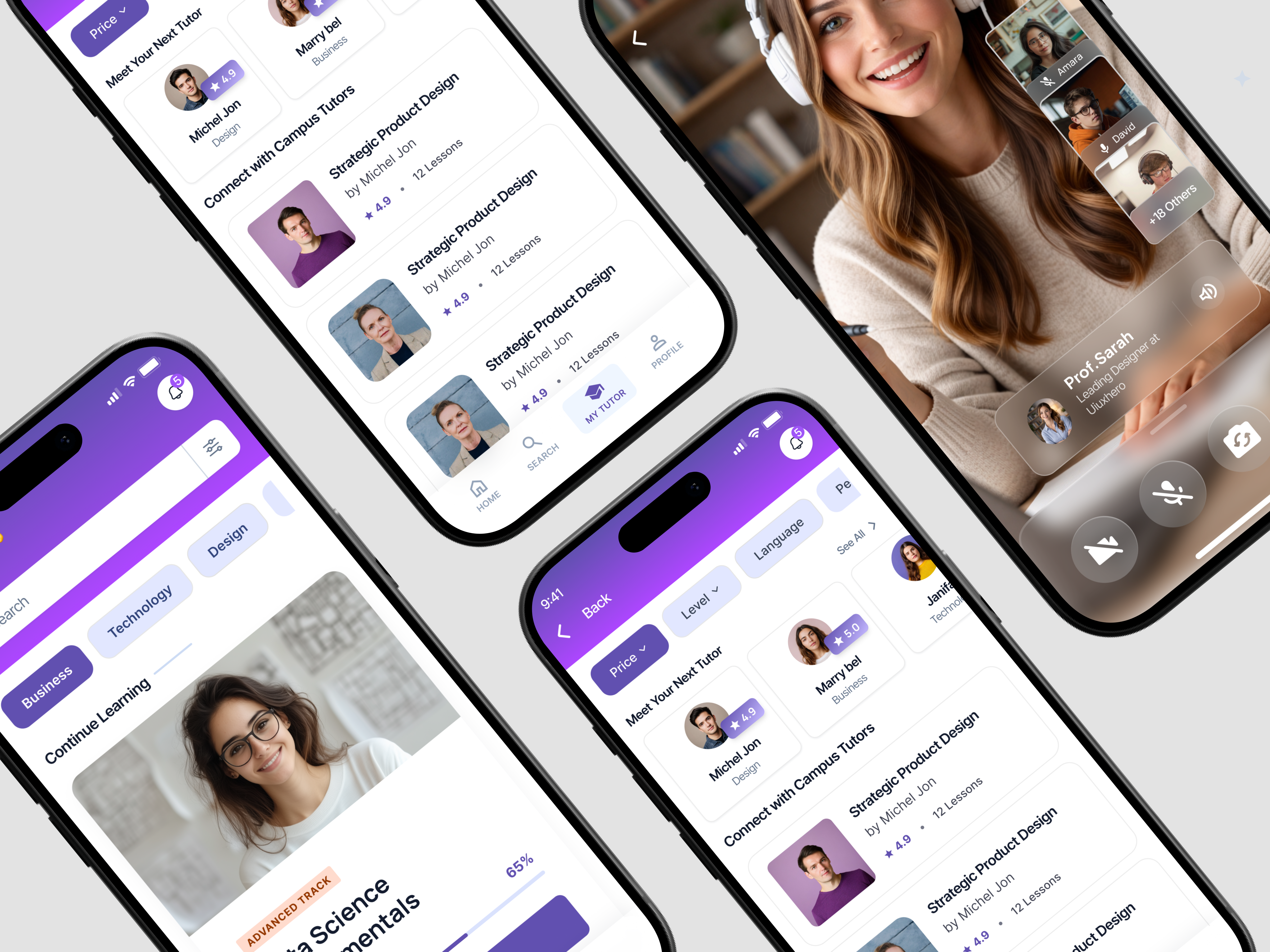 Example of Mobile App Design 