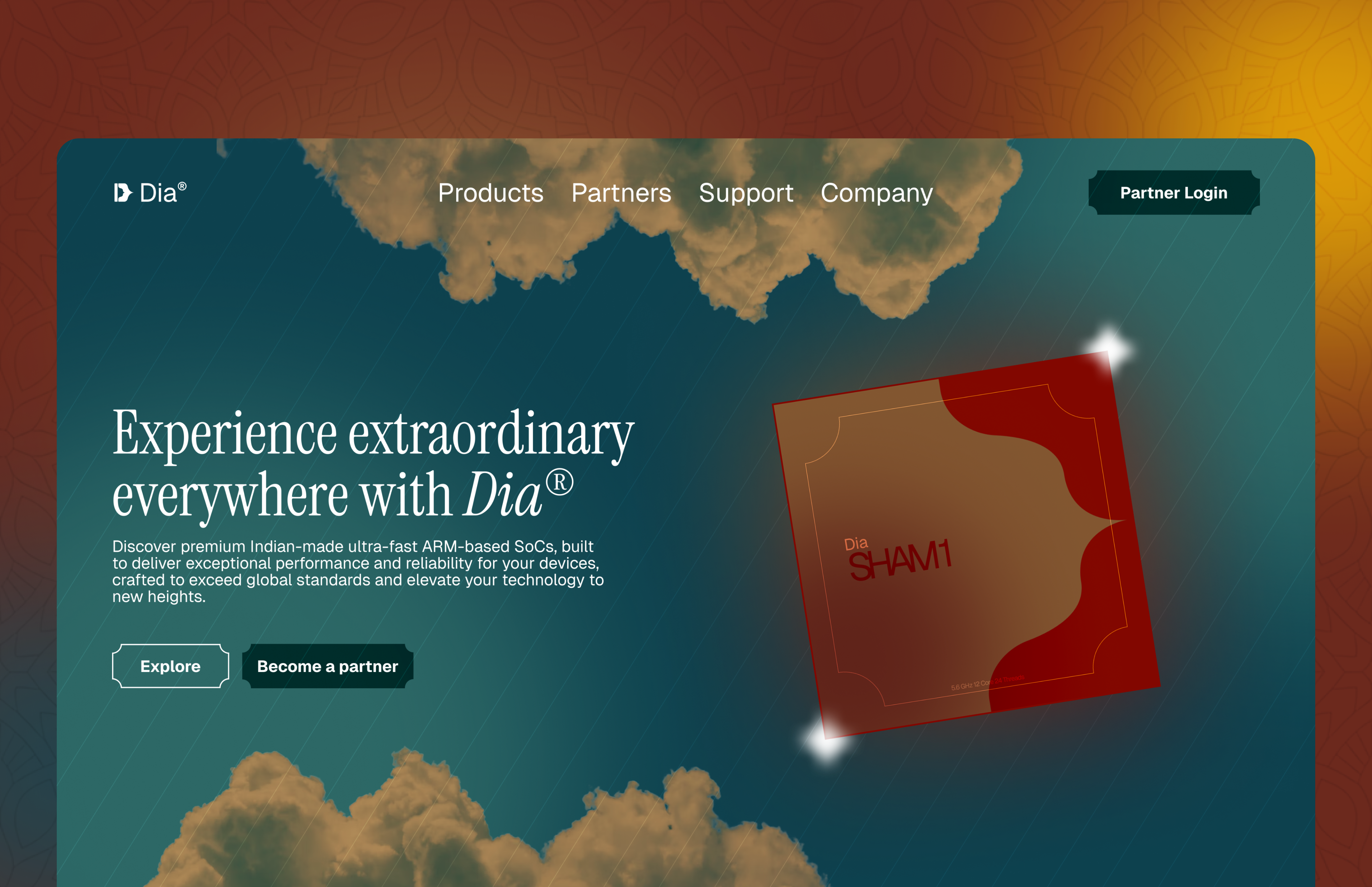 This might be what an Indian-grown, globally benchmarked chipset ui webdesign