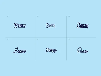 Initial Benzy Scrip Concepts golf handlettering handtype hashtaglettering lettering process vectormachine