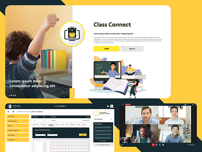 School Management System design ui ux