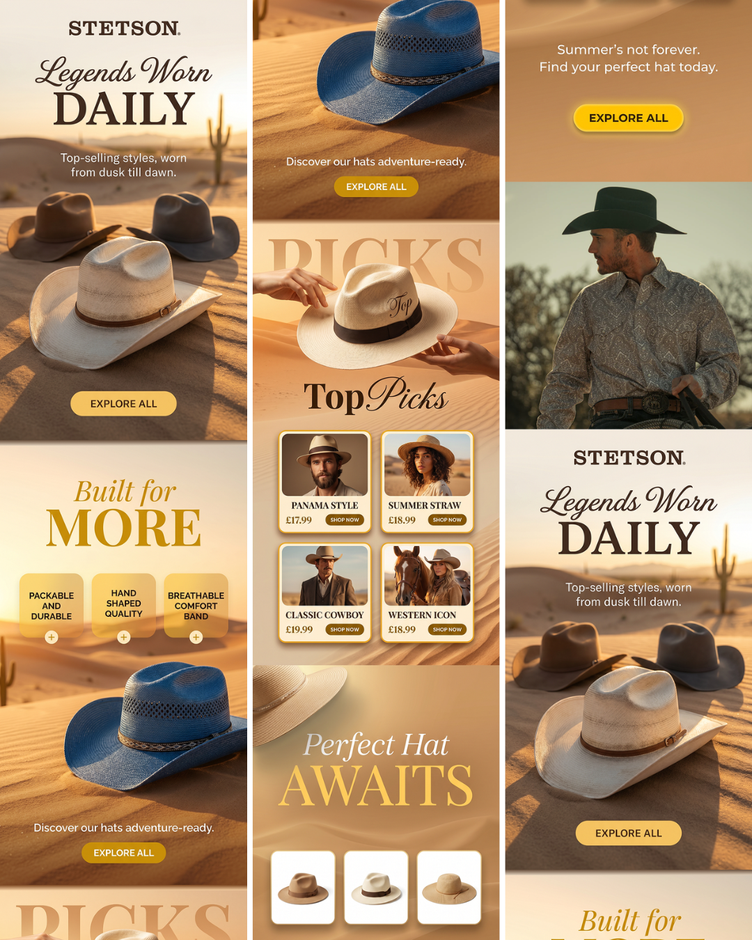 Luxury Fashion Email Campaign Design branding email email design email template graphic design ui