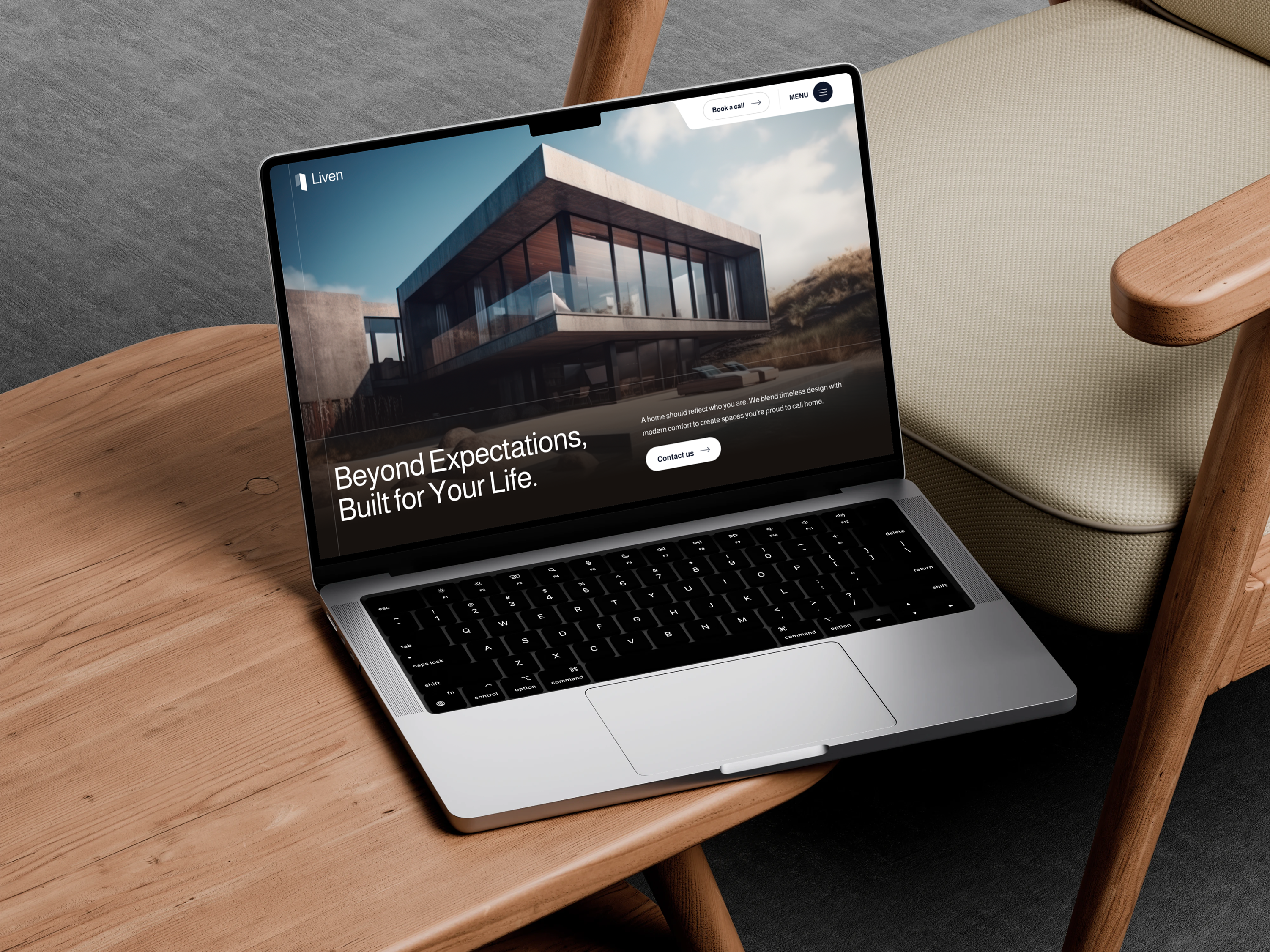 Modern Architecture Website – Full Page Animation animation animation ui design architecture website motion graphics ui web animation website animation