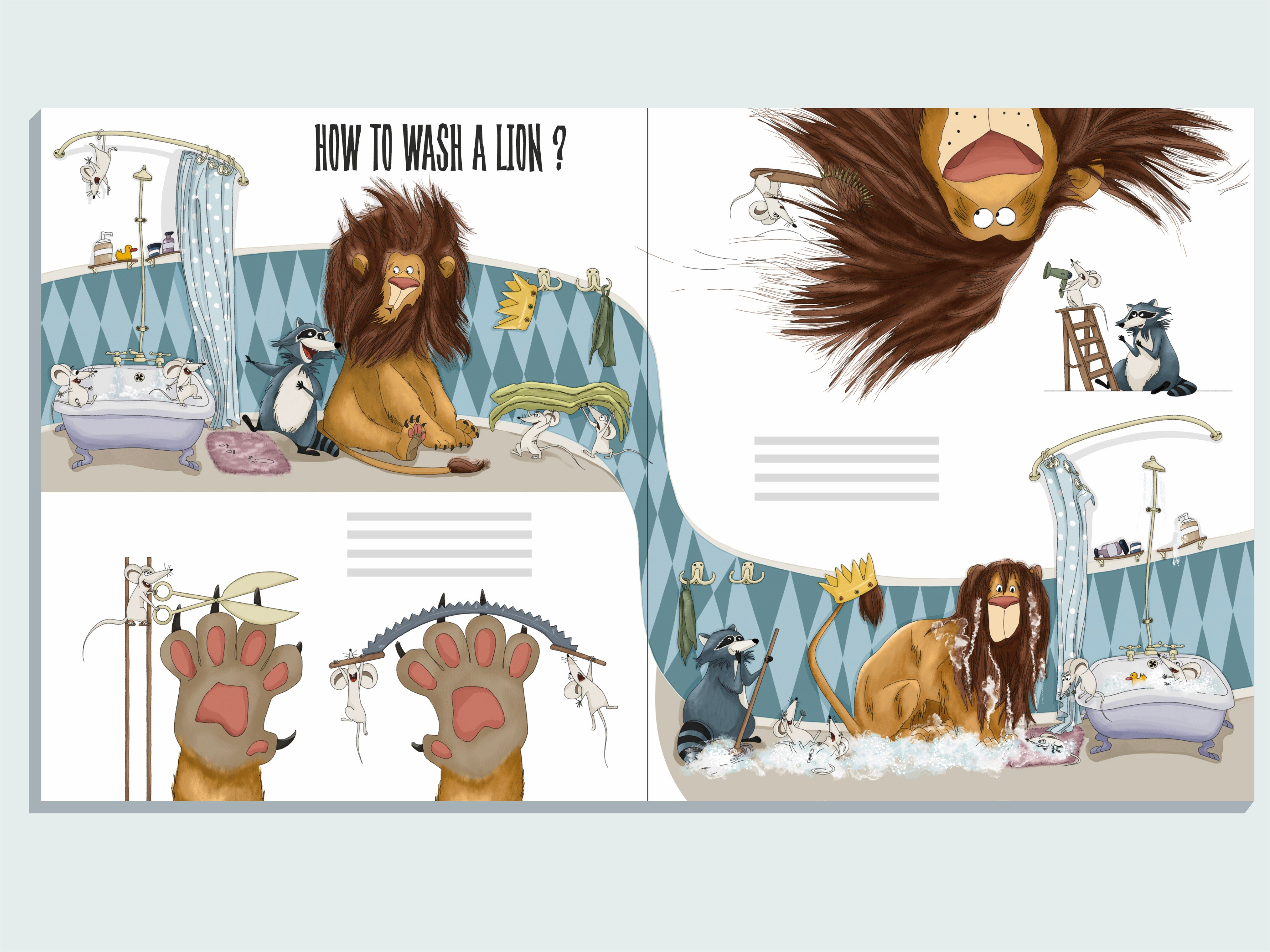 Illustration for Children’s Book (Ages 3–5)-Сharacter design animal illustration character design childrens book illustration childrens publishing detailed illustration humorous illustration illustration kids illustration picture book art portfolio illustration preschool book procreate illustration soft digital painting storytelling illustration whimsical illustration