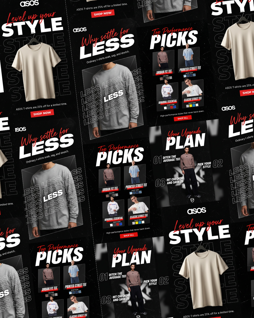 High-Converting Email Design for eCommerce | Klaviyo Newsletter branding graphic design ui