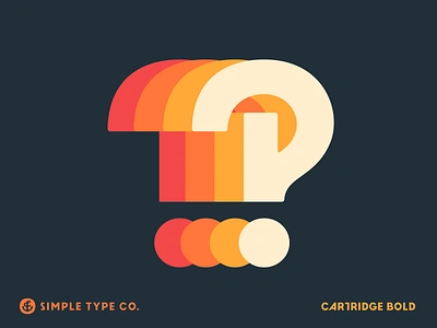 Interrobang font interrobang type typedesign