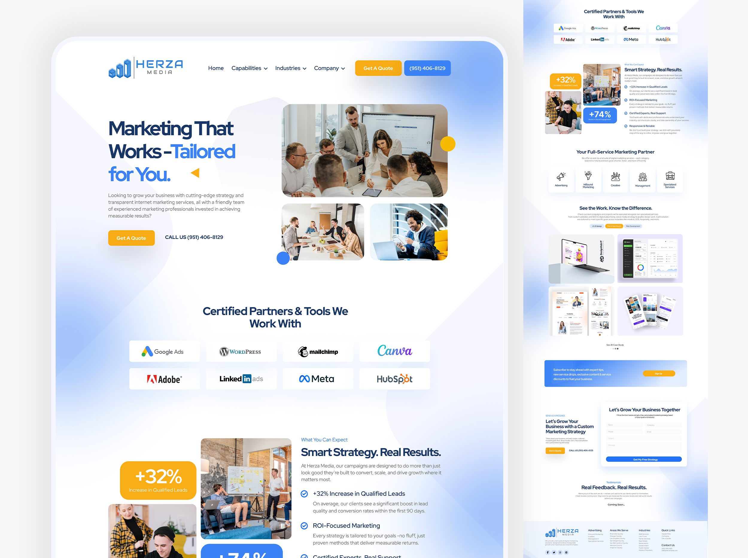 Marketing agency website design app design dashboard design design figma design figma website landing page design ui ui design ui ux design