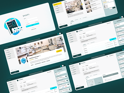 Dentist Platform design ui ux website